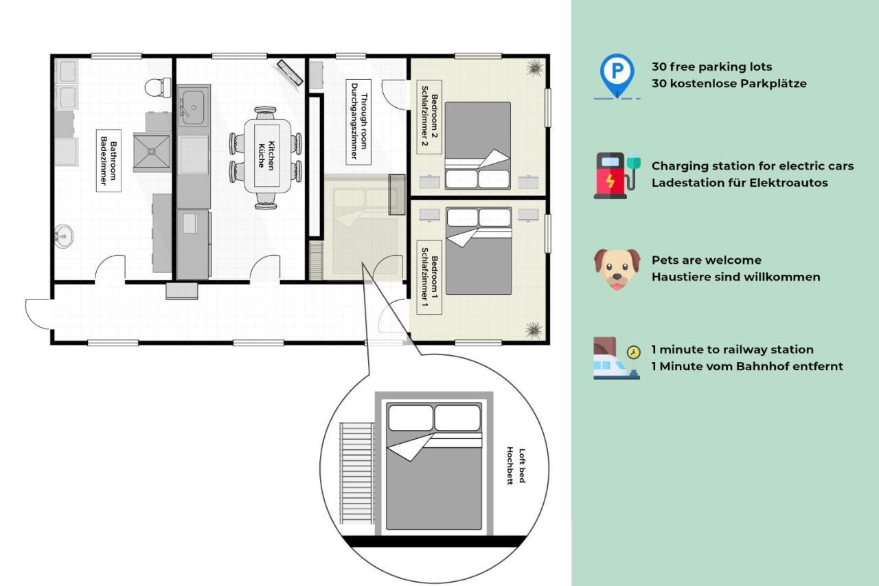 Wohnung In Top-Lage - Direkt Am Bahnhof Bad Wimpfen Extérieur photo